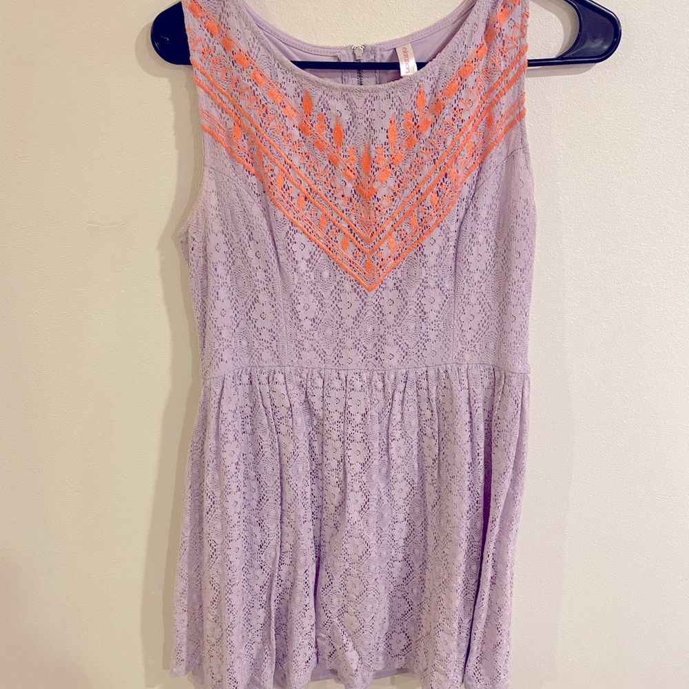 Lacey summer dress. Size large.